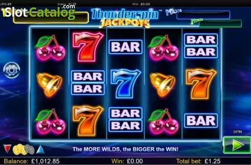 Скрин3. Thunderspin Jackpots слот