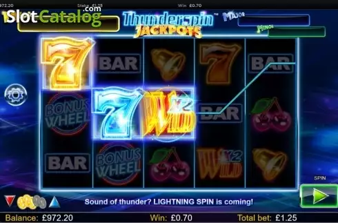 Скрин6. Thunderspin Jackpots слот