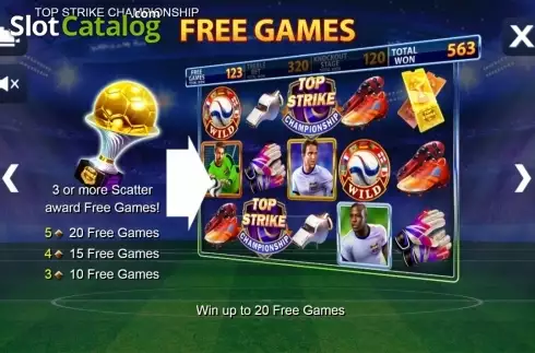 Скрин2. Top Strike Championship слот
