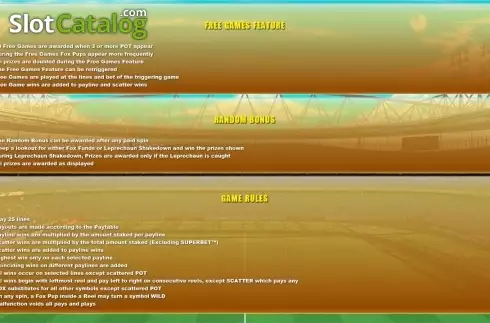 Скрин3. Foxin' Wins Football Fever слот