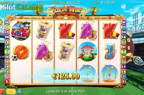 Скрин6. Foxin' Wins Football Fever слот