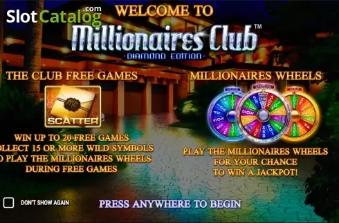 Скрин2. Millionaires Club Diamond Edition слот