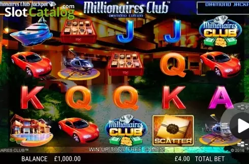 Скрин8. Millionaires Club Diamond Edition слот