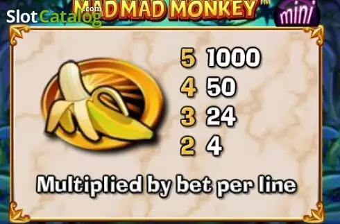 Скрин7. Mad Mad Monkey Mini слот