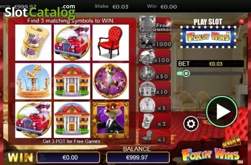 Скрин2. Scratch Foxin Wins слот