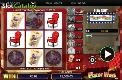 Скрин3. Scratch Foxin Wins слот
