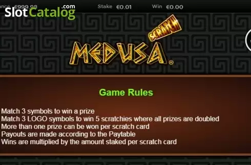 Скрин4. Scratch Medusa слот