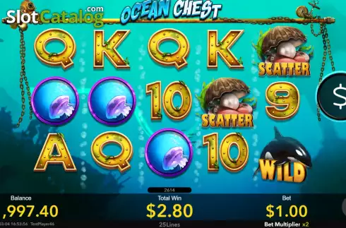 Скрин4. Ocean Chest слот