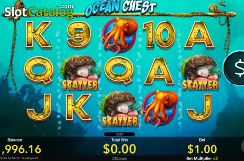 Скрин6. Ocean Chest слот