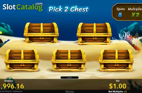 Скрин7. Ocean Chest слот