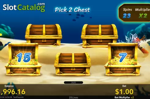 Скрин8. Ocean Chest слот