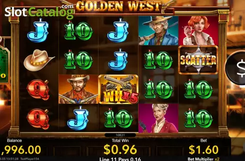 Скрин3. Golden West (Nextspin) слот