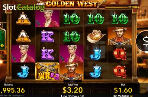 Скрин4. Golden West (Nextspin) слот