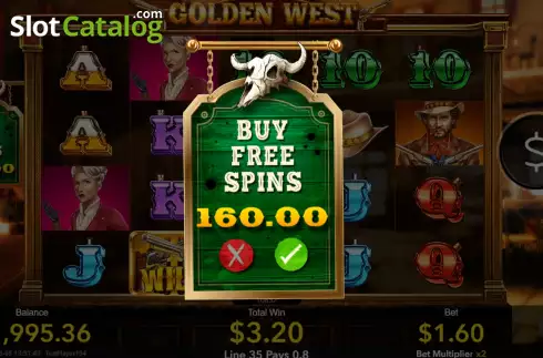 Скрин5. Golden West (Nextspin) слот
