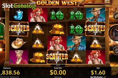 Скрин6. Golden West (Nextspin) слот