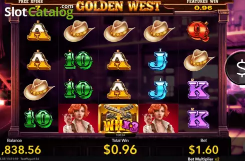 Скрин8. Golden West (Nextspin) слот