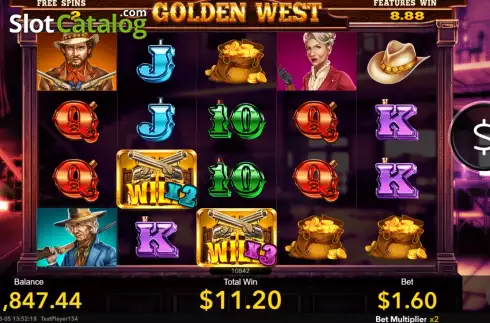 Скрин9. Golden West (Nextspin) слот