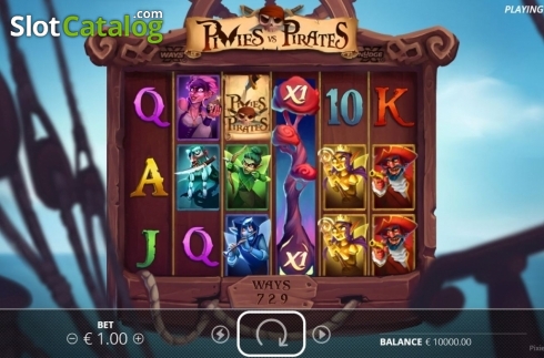 Скрин3. Pixies Vs Pirates слот