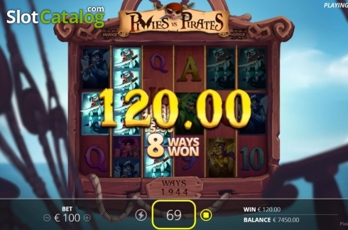 Скрин5. Pixies Vs Pirates слот