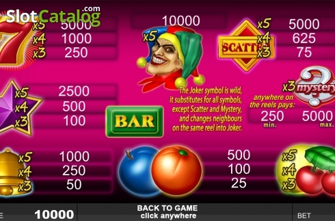 Скрин5. Blazing Joker слот