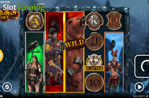 Скрин3. Barbarian Fury слот