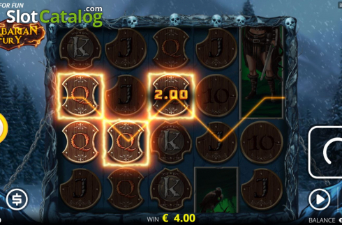 Скрин4. Barbarian Fury слот