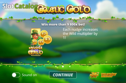 Скрин2. Gaelic Gold слот