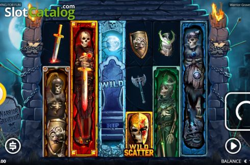 Скрин2. Warrior Graveyard слот