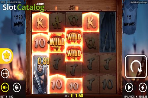 Скрин5. Bushido Ways xNudge слот