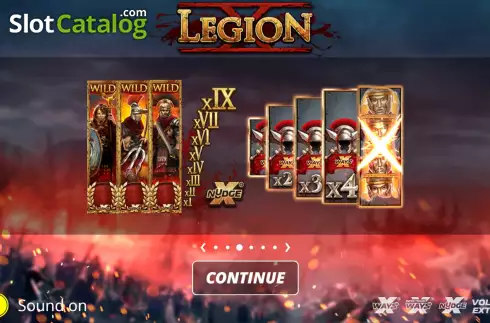 Скрин2. Legion X слот