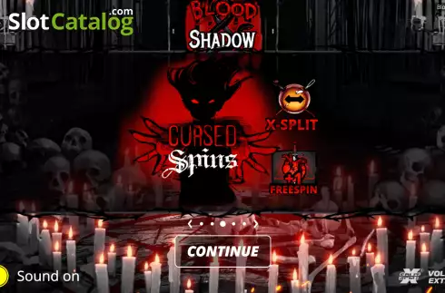 Скрин2. Blood and Shadow слот