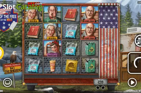Скрин3. Land of the Free слот