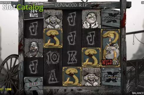Скрин5. Deadwood R.I.P слот