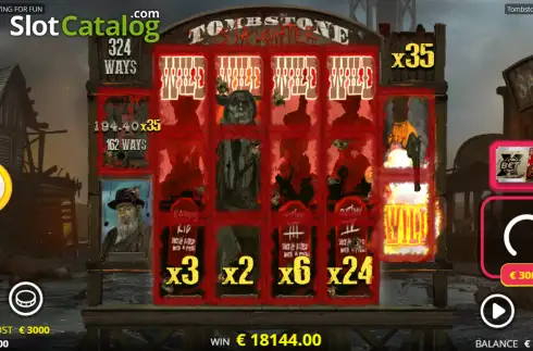 Скрин9. Tombstone Slaughter: El Gordo’s Revenge слот