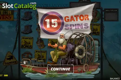 Скрин9. Gator Hunters слот
