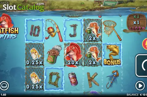 Скрин2. Catfish Hunters слот