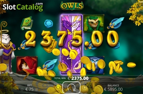 Скрин9. Owls слот