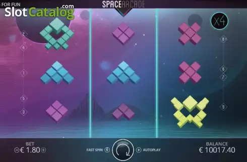 Скрин3. Space Arcade (Nolimitcity) слот