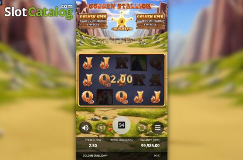 Скрин4. Golden Stallion слот