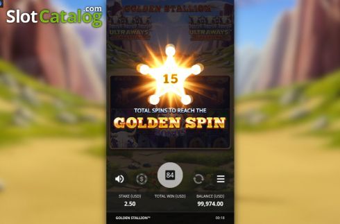 Скрин5. Golden Stallion слот
