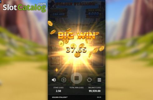 Скрин6. Golden Stallion слот