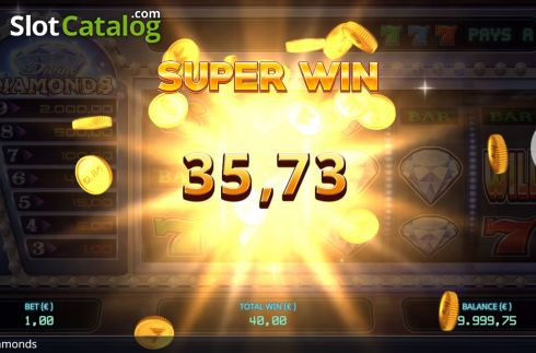 Скрин6. Divine Diamonds слот