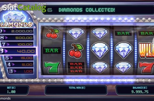 Скрин5. Divine Diamonds слот