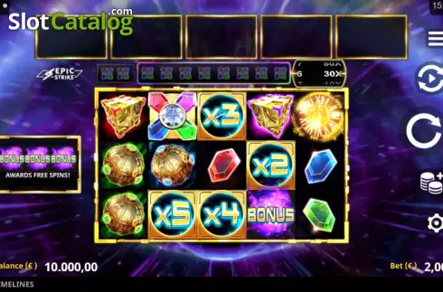 Скрин3. Timelines (Northern Lights Gaming) слот