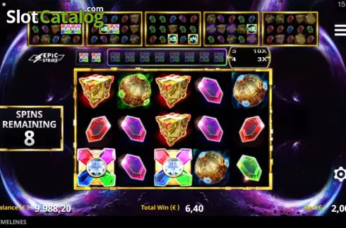 Скрин7. Timelines (Northern Lights Gaming) слот