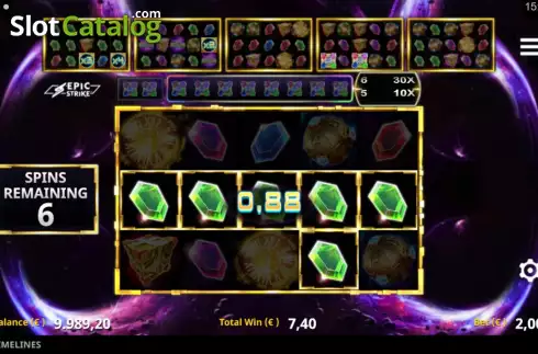 Скрин9. Timelines (Northern Lights Gaming) слот