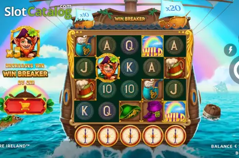 Скрин3. Treasure Ireland слот
