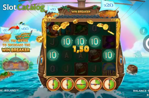 Скрин4. Treasure Ireland слот