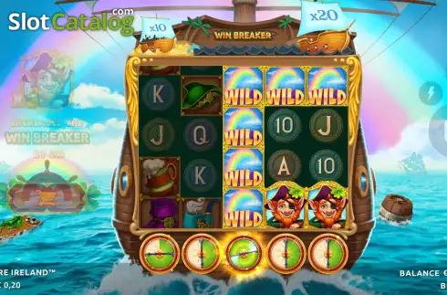 Скрин6. Treasure Ireland слот