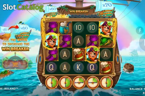 Скрин8. Treasure Ireland слот